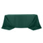 Premium Polyester 90"x132" Rectangle Tablecloth Hunter Emerald Green - Seamless 220GSM Stain-Resistant Design