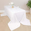 Scuba Rectangular 90"x156" Tablecloth White - Wrinkle Free, Stain Resistant & Seamless Table Cover for Weddings and Parties