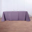 Polyester 90"x156" Rectangle Tablecloth Violet Amethyst - Seamless Wrinkle-Resistant Table Cover