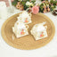 25 Pack 4" Ivory Mini Teapot Favor Boxes, Vintage Rose Gift Boxes with Ribbons
