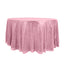 Sequin 120" Round Tablecloth Pink - Seamless Glittering Table Cover