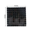 Shiny Black Square Sequin Shimmer Wall Party Photo Backdrop, 24sq.ft Active Spangle Wall Art DÃ©cor Panels - 24 Panels