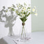 2 Stems 33" Ivory Artificial Silk Poppy Flower Bouquet Bushes