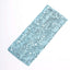 5 Pack Sequin Spandex Chair Sashes Light Blue - Stretch Chair Bands 6"x15"