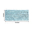 5 Pack Sequin Spandex Chair Sashes Light Blue - Stretch Chair Bands 6"x15"