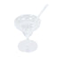 24-Pack Plastic Margarita Glasses Mini Clear with Spoons - Great for Appetizers 2oz