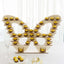 7-Tier Wooden Dessert Display Stand Butterfly Shaped Design Natural - Double Sided Cupcake Holder Shelf Rack 25"