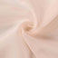 5ftx32ft Blush Chiffon Curtain Panel, Durable Flame Resistant Backdrop Ceiling Drapery With Rod Pocket