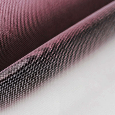 12"x100 Yards Violet Amethyst Tulle Fabric Bolt, Sheer Fabric Spool Roll For Crafts