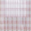 2 Pack White Blush Cabana Print Faux Linen Curtain Panels With Chrome Grommet - 52"x108"