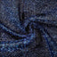 20ftx10ft Navy Blue Metallic Shimmer Tinsel Event Curtain Drapes, Backdrop Event Panel