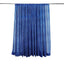 20ftx10ft Royal Blue Metallic Shimmer Tinsel Event Curtain Drapes, Backdrop Event Panel