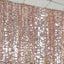 20ftx10ft Blush Big Payette Sequin Event Curtain Drapes, Backdrop Event Panel