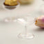 12-Pack Plastic Dessert Cup Candy Dishes Clear - Decorative Mini Pedestal Stands for Treats 2"