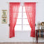2 Pack Coral Big Payette Sequin Curtains With Rod Pocket Window Treatment Panels - 52"x84"