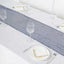 Sequin 12"x108" Table Runner Dusty Blue - Glittering Design