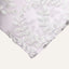 8ftx8ft Silver Embroider Sequin Event Curtain Drapes, Sparkly Sheer Backdrop Event Panel With Embroidery Leaf