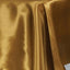 Satin Rectangular 60"x126" Tablecloth Gold - Smooth and Lustrous Finish for Weddings and Parties