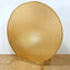 7.5ft Metallic Gold Sparkle Sequin Round Wedding Arch Cover, Shiny Shimmer Photo Backdrop Stand Cover, 2-Sided Custom Fit