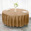 Sequin 108" Round Tablecloth Gold - Glittering Finish for Glamorous Events