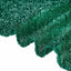 20ftx10ft Hunter Emerald Green Metallic Shimmer Tinsel Event Curtain Drapes, Backdrop Event Panel