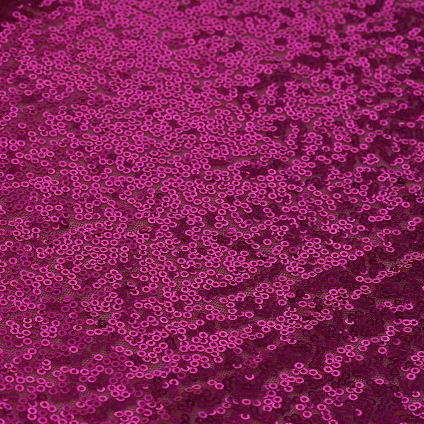 Sequin 12"x108" Table Runner Fuchsia - Glittering Design