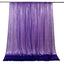 8ftx8ft Purple Sequin Event Curtain Drapes, Backdrop Event Panel
