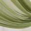 Dusty Sage Green Sheer Backdrop Drape â€“ 5ftx32ft Wedding Arch & Ceiling Decor Panel, Wrinkle Free with Soft Shimmer