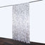 8ftx8ft Silver Big Payette Sequin Event Curtain Drapes, Backdrop Event Panel