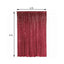 8ftx8ft Burgundy Sequin Event Curtain Drapes, Backdrop Event Panel