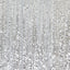 20ftx10ft Silver Big Payette Sequin Event Curtain Drapes, Backdrop Event Panel