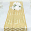Sequin 12"x108" Table Runner Gold Diamond Glitz - Shimmering Event Decoration