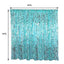 8ftx8ft Turquoise Big Payette Sequin Event Curtain Drapes, Backdrop Event Panel