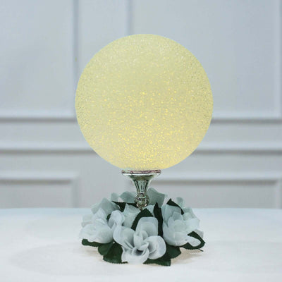 LED Color Changing Light Globe - Battery Operated Ball Centerpiece 10"