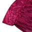 10ftx10ft Burgundy Double Drape Pleated Satin Event Curtain Drapes, Glossy Photo Backdrop Event Panel