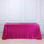 Sequin 90"x132" Rectangle Tablecloth Fuchsia - Seamless Sparkly Table Cover