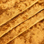 65"x5 Yards Gold Crushed Velvet Fabric Bolt, DIY Craft Fabric Roll