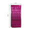 8ft Fuchsia Metallic Tinsel Foil Fringe Doorway Curtain Party Backdrop