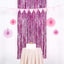8ft Fuchsia Metallic Tinsel Foil Fringe Doorway Curtain Party Backdrop