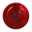 6-Pack Acrylic Round Charger Plates 13" in Red with Beaded Rim, Dinner Charger Event Tabletop Decor