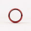 4 Pack Shiny Metallic Red Acrylic Napkin Rings