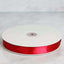 100 Yards 7/8" Red Single Face Decorative Satin Ribbon