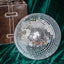 2 Pack 10" Silver Foam Disco Mirror Ball With Hanging Swivel Ring, Holiday Party Decor