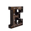 LED Marquee Letter "E" Industrial Style Antique Black - Light-Up Alphabet Sign for Weddings & Displays 9"