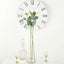 31" 24Pcs White Long Stem Artificial Silk Roses Flowers