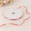 100 Yards 3/8" Dusty Rose Single Face Decorative Satin Ribbon