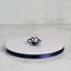 100 Yards 3/8" Navy Blue Single Face Decorative Satin Ribbon
