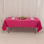 Lamour Satin 60"x102" Rectangle Tablecloth Fuchsia - Durable & Silky Soft Feel Table Cover