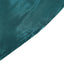 Satin 120" Round Tablecloth Peacock Teal - Stylish Seamless Table Cover