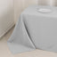 Premium Polyester 90"x132" Rectangle Tablecloth Silver - Seamless 220GSM Stain-Resistant Table Cover